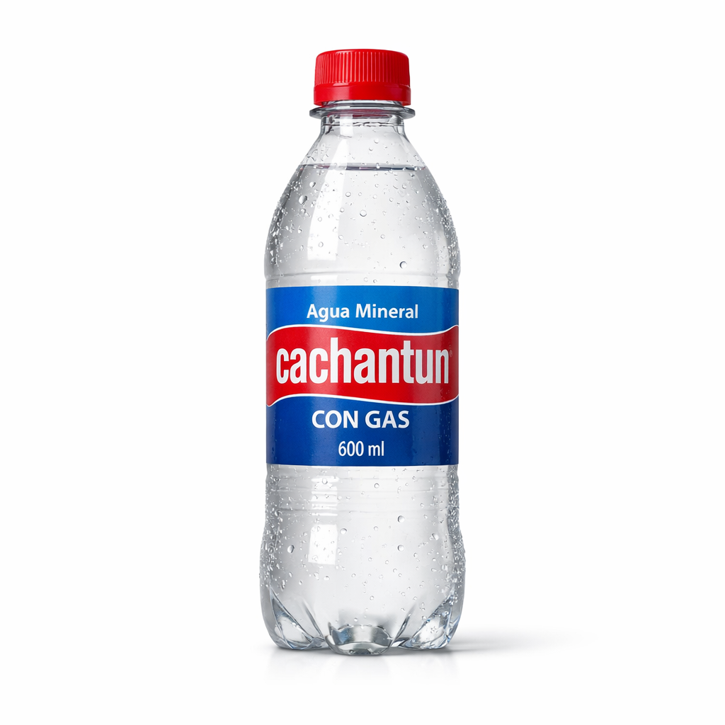 Agua Mineral Con Gas 600ml
