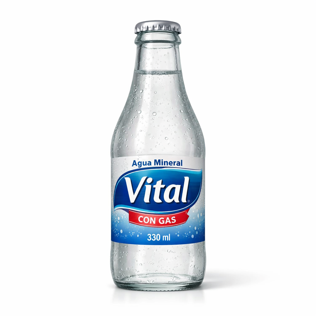 Agua Mineral Con Gas 330ml