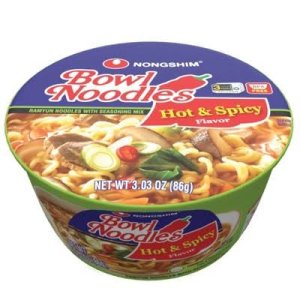 Bowl Noodle Soup Hot & Spicy