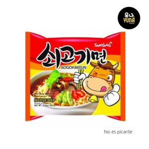 Ramen Sopa Sogogi Sogokimyun 120 g Bolsa